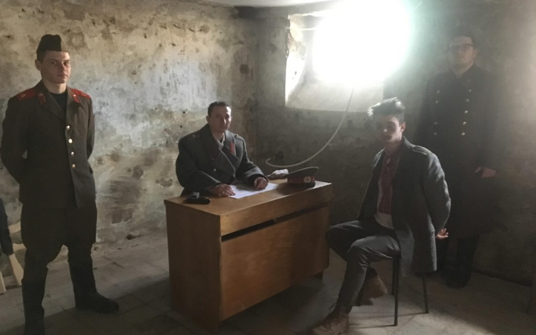Інсценізація допиту бандерівця